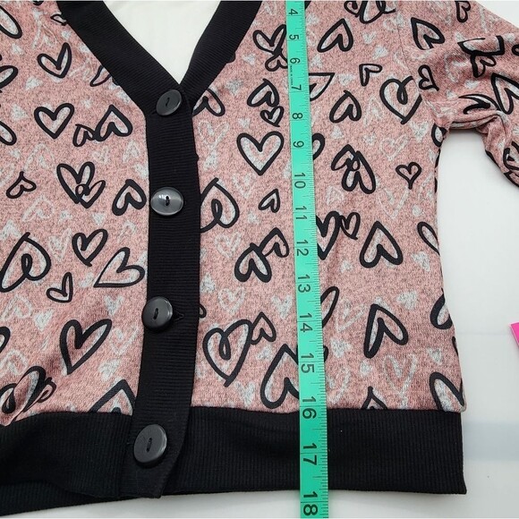 I.N. Girl Girl's Cardigan Set with Matching Scrunchie Size L (14) - Picture 7 of 7